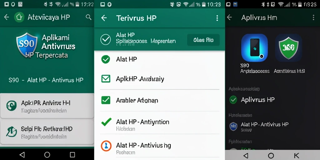 Antarmuka aplikasi S80 yang intuitif dan mudah digunakan.