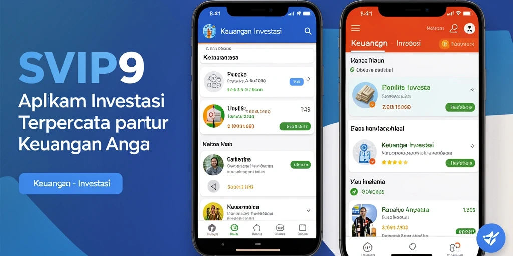 Tampilan antarmuka SVIP9 yang informatif dan mudah dipahami.